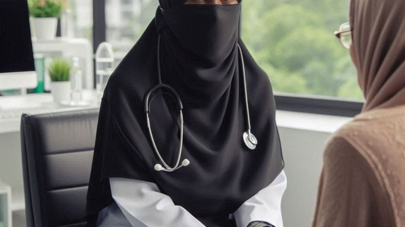 Female Muslim doctor👩_⚕️