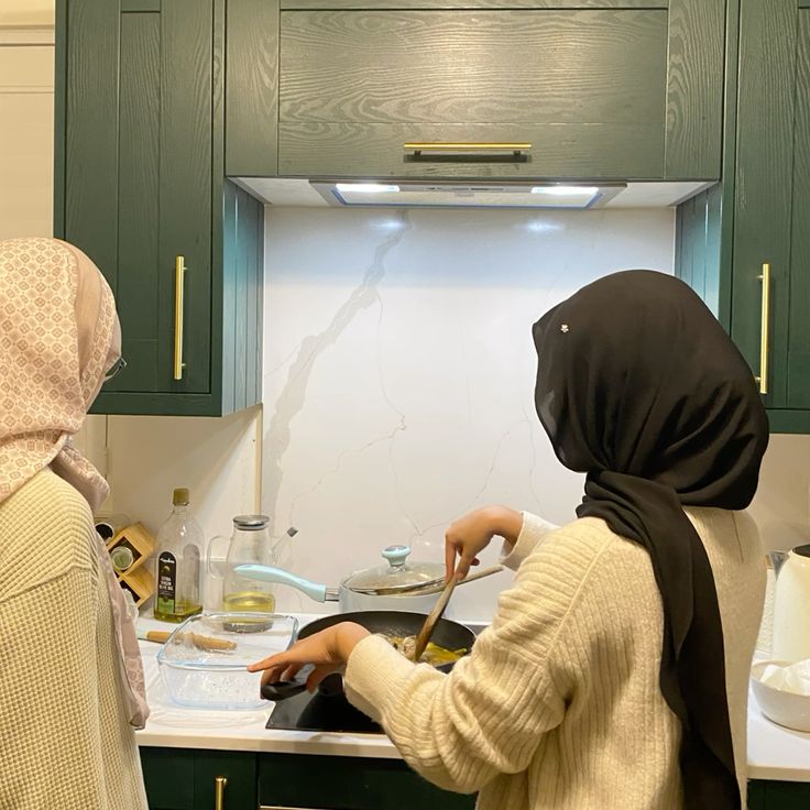 Who exactly is teaching these sisters that cooking for your husband is not necessary?